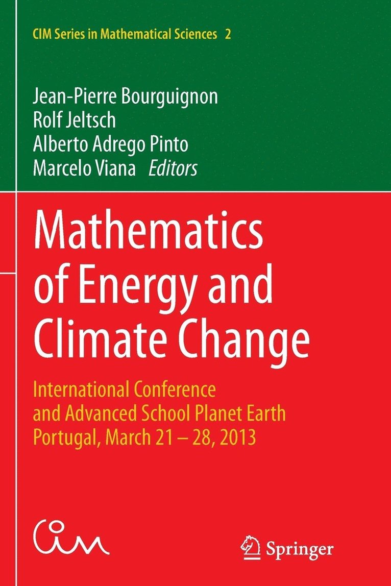 Mathematics of Energy and Climate Change 1
