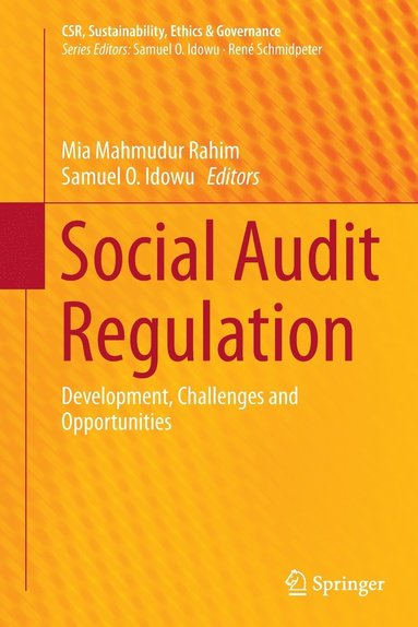 bokomslag Social Audit Regulation