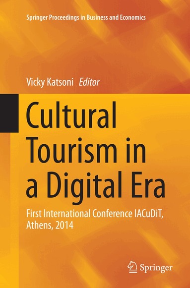 Vicky Katsoni - Cultural Tourism in a Digital Era, Häftad