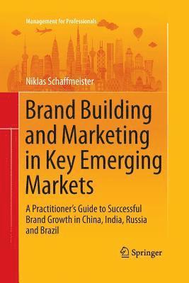 bokomslag Brand Building and Marketing in Key Emerging Markets