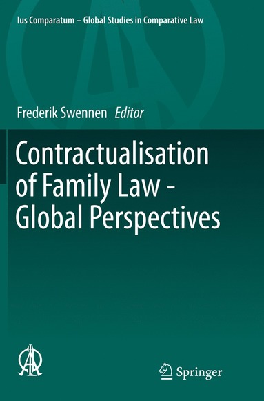 bokomslag Contractualisation of Family Law - Global Perspectives