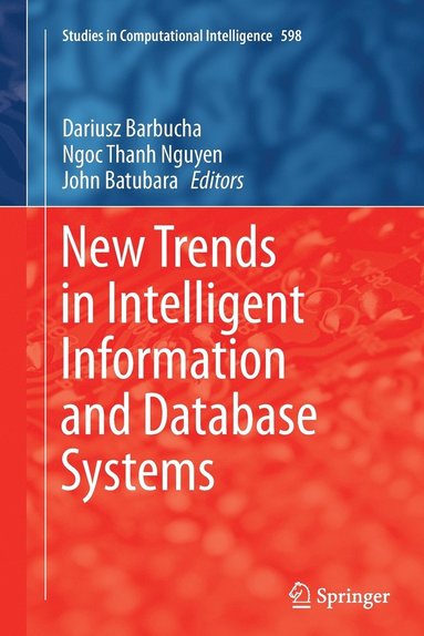 bokomslag New Trends in Intelligent Information and Database Systems