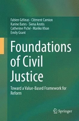 Foundations of Civil Justice 1