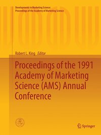 bokomslag Proceedings of the 1991 Academy of Marketing Science (AMS) Annual Conference