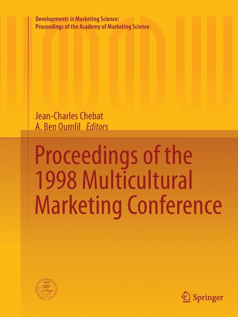 Proceedings of the 1998 Multicultural Marketing Conference 1