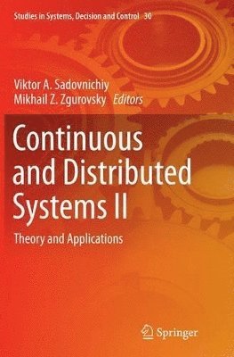 bokomslag Continuous and Distributed Systems II