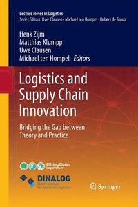 bokomslag Logistics and Supply Chain Innovation