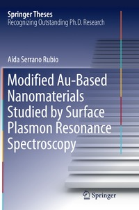 bokomslag Modified Au-Based Nanomaterials Studied by Surface Plasmon Resonance Spectroscopy