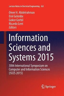 bokomslag Information Sciences and Systems 2015