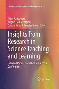 bokomslag Insights from Research in Science Teaching and Learning