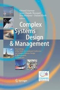 bokomslag Complex Systems Design & Management