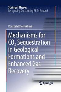 bokomslag Mechanisms for CO2 Sequestration in Geological Formations and Enhanced Gas Recovery