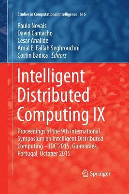 bokomslag Intelligent Distributed Computing IX