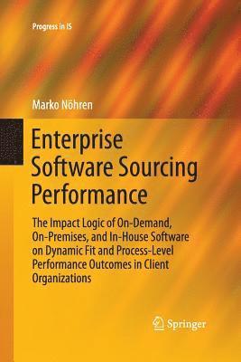 bokomslag Enterprise Software Sourcing Performance