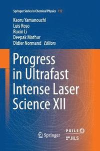 bokomslag Progress in Ultrafast Intense Laser Science XII
