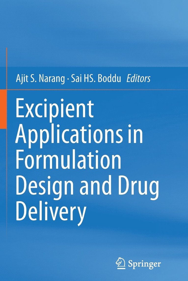 Excipient Applications in Formulation Design and Drug Delivery 1