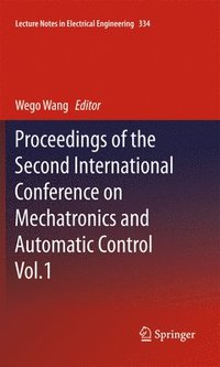 bokomslag Proceedings of the Second International Conference on Mechatronics and Automatic Control