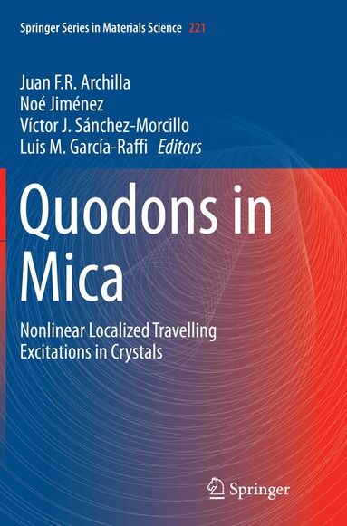 Juan F. R. Archilla, Noé Jiménez, Victor J. Sánchez-Morcillo, Luis M. García-Raffi - Quodons in Mica, Häftad