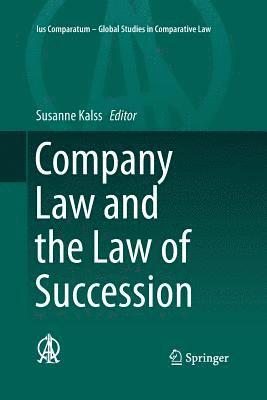 Company Law and the Law of Succession 1