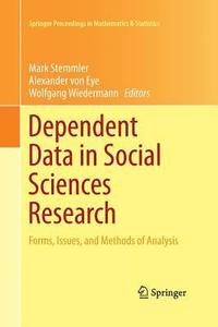 bokomslag Dependent Data in Social Sciences Research