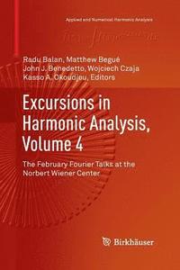 bokomslag Excursions in Harmonic Analysis, Volume 4