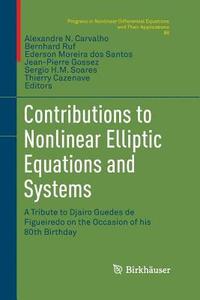 bokomslag Contributions to Nonlinear Elliptic Equations and Systems