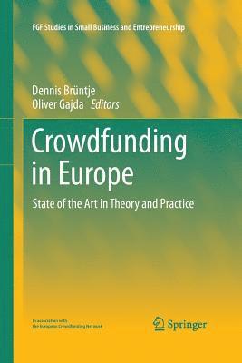 bokomslag Crowdfunding in Europe