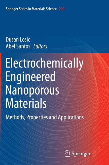 Dusan Losic, Abel Santos - Electrochemically Engineered Nanoporous Materials, Häftad