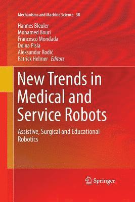 bokomslag New Trends in Medical and Service Robots