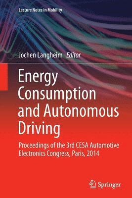 Energy Consumption and Autonomous Driving 1