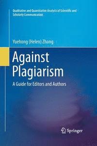 bokomslag Against Plagiarism