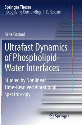 bokomslag Ultrafast Dynamics of Phospholipid-Water Interfaces