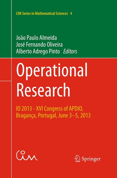 João Paulo Almeida, José Fernando Oliveira, Alberto Adrego Pinto - Operational Research, Häftad