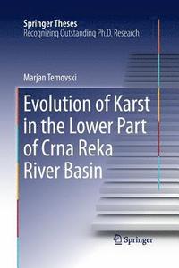 bokomslag Evolution of Karst in the Lower Part of Crna Reka River Basin