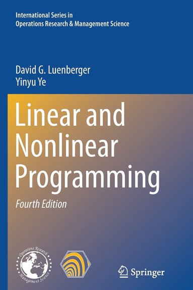 bokomslag Linear and Nonlinear Programming