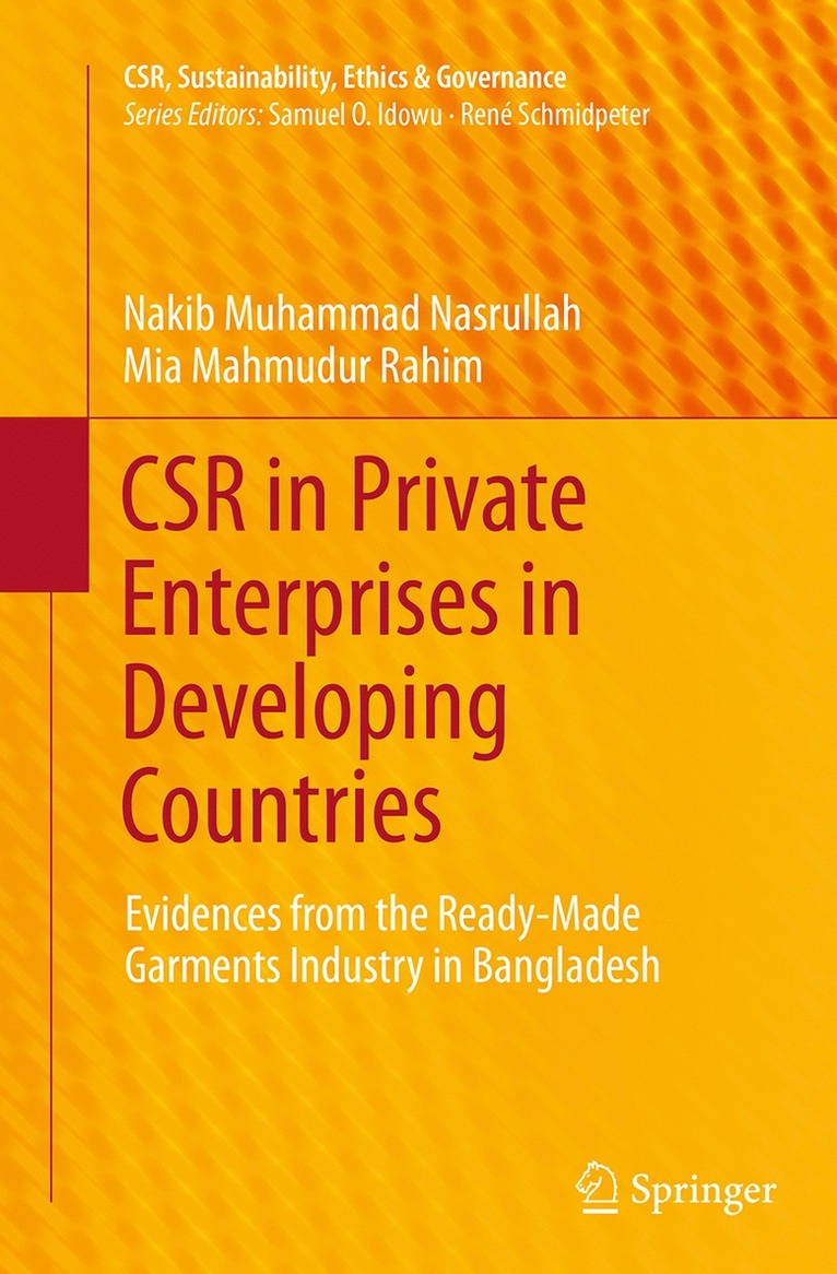 Nakib Muhammad Nasrullah, Mia Mahmudur Rahim - CSR in Private Enterprises in Developing Countries, Häftad