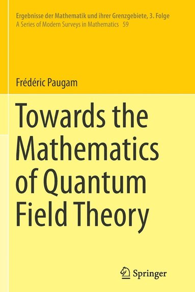 bokomslag Towards the Mathematics of Quantum Field Theory