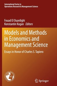 bokomslag Models and Methods in Economics and Management Science