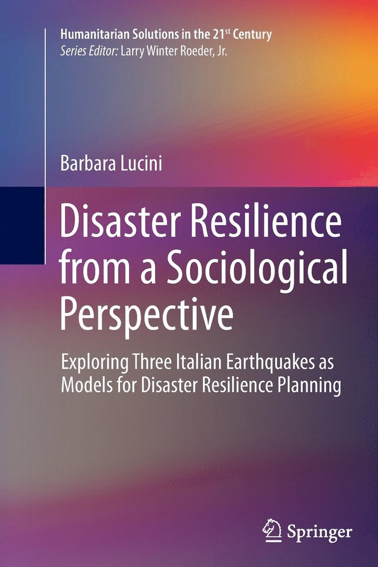 Disaster Resilience from a Sociological Perspective 1