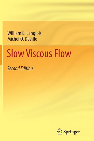 bokomslag Slow Viscous Flow