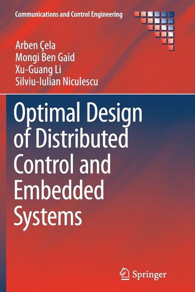 bokomslag Optimal Design of Distributed Control and Embedded Systems