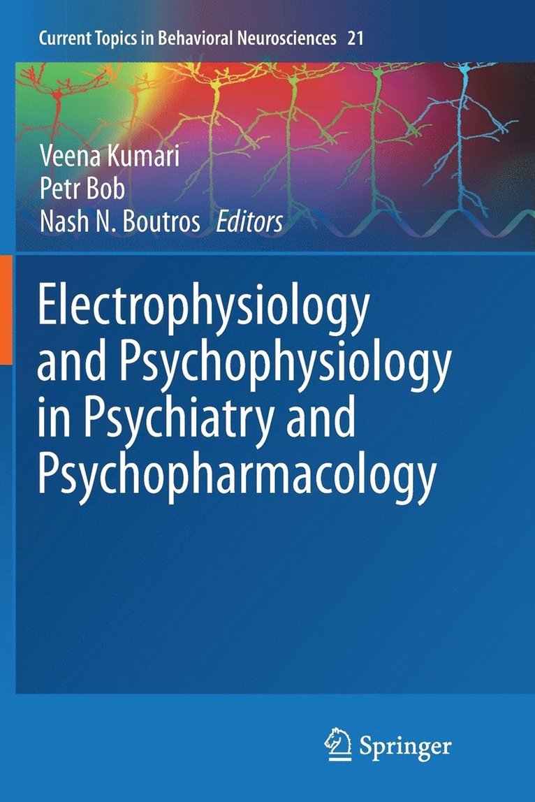 Electrophysiology and Psychophysiology in Psychiatry and Psychopharmacology 1