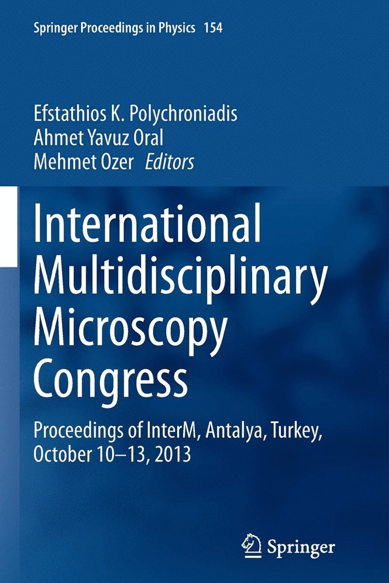 International Multidisciplinary Microscopy Congress 1