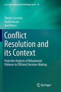 bokomslag Conflict Resolution and its Context