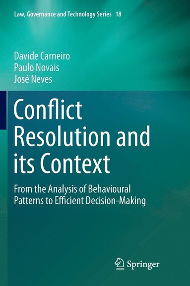 bokomslag Conflict Resolution and its Context