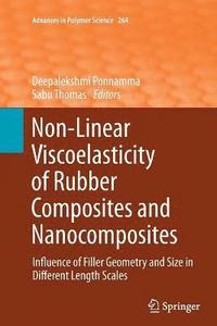 bokomslag Non-Linear Viscoelasticity of Rubber Composites and Nanocomposites