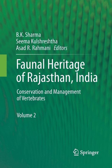 bokomslag Faunal Heritage of Rajasthan, India