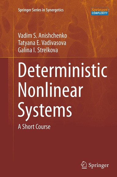 Vadim S. Anishchenko, Tatyana E. Vadivasova, Galina I. Strelkova - Deterministic Nonlinear Systems, Häftad