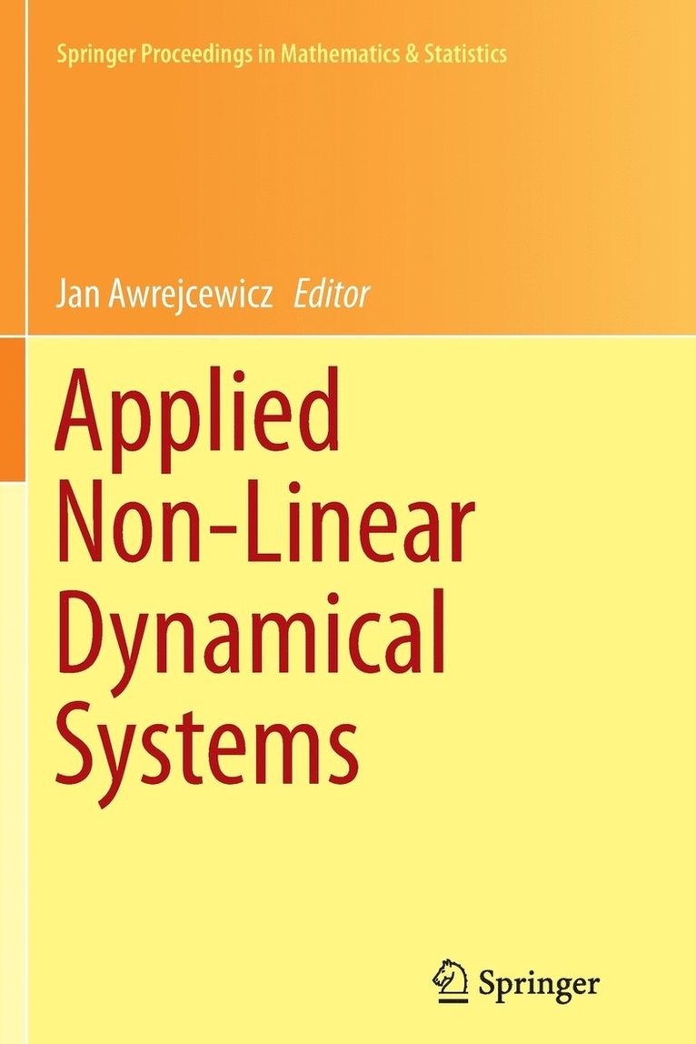 Applied Non-Linear Dynamical Systems 1