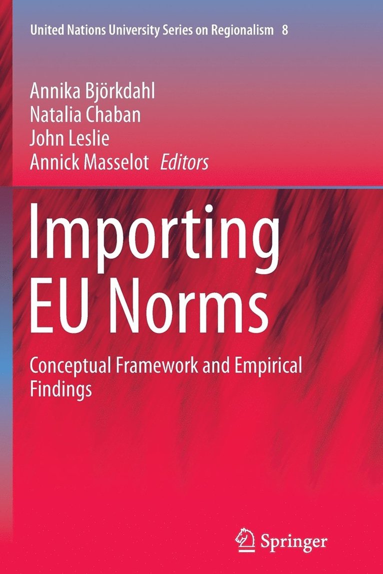 Annika Björkdahl, Natalia Chaban, John Leslie, Annick Masselot - Importing EU Norms, Häftad